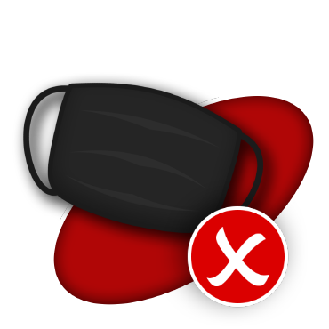Cloth Face Masks Not Allowed